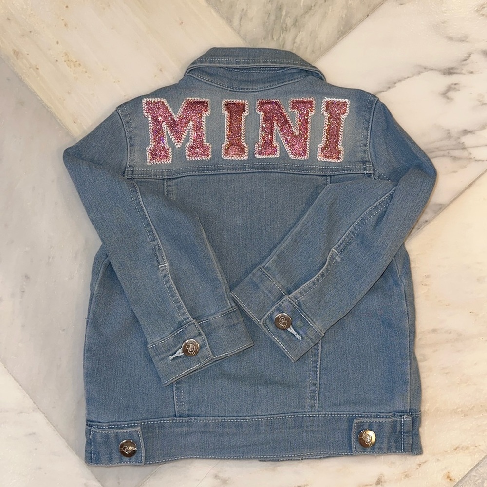 Judith March denim “MINI” jacket
